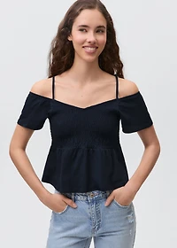 Ruffled top