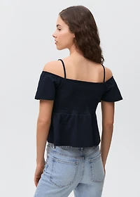 Ruffled top