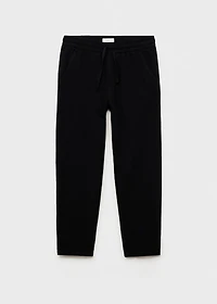 Linen jogger pants