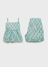 Printed short pyjamas