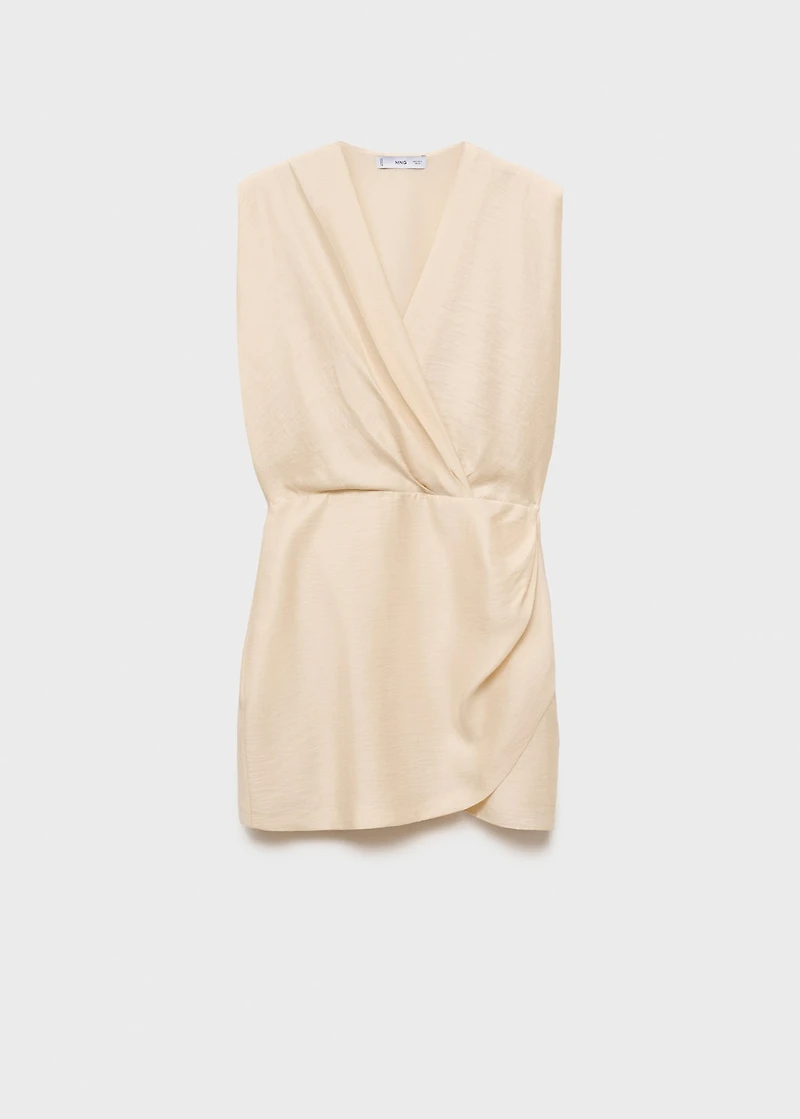 Lyocell wrap dress