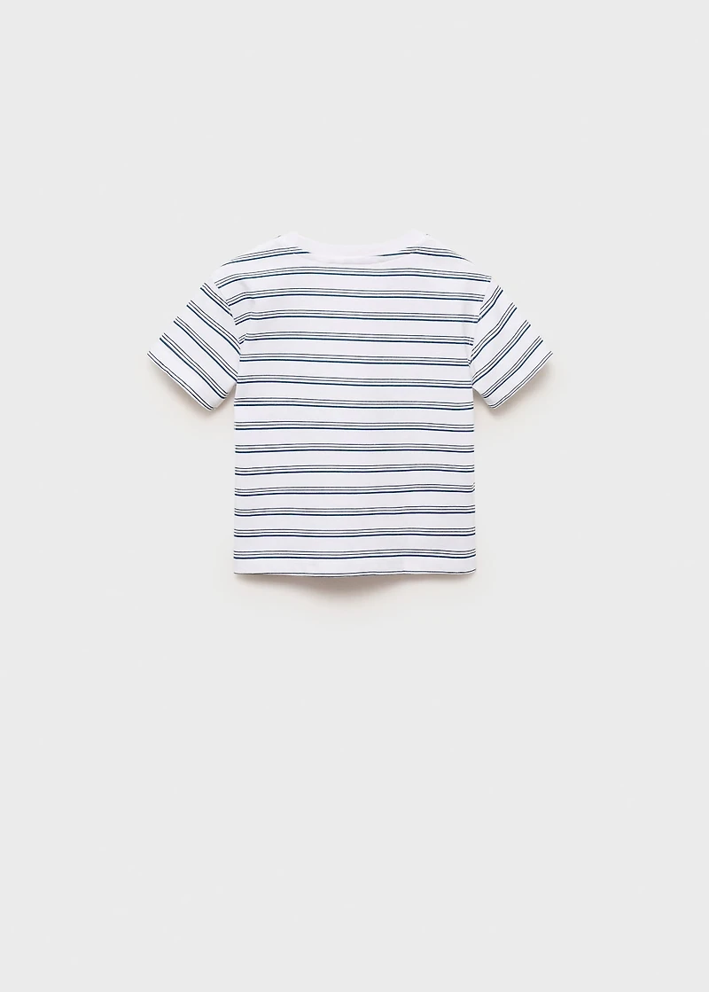 Snoopy striped t-shirt