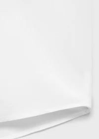 Lyocell linen regular-fit polo shirt