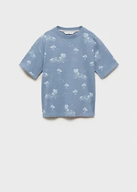 Palm print T-shirt