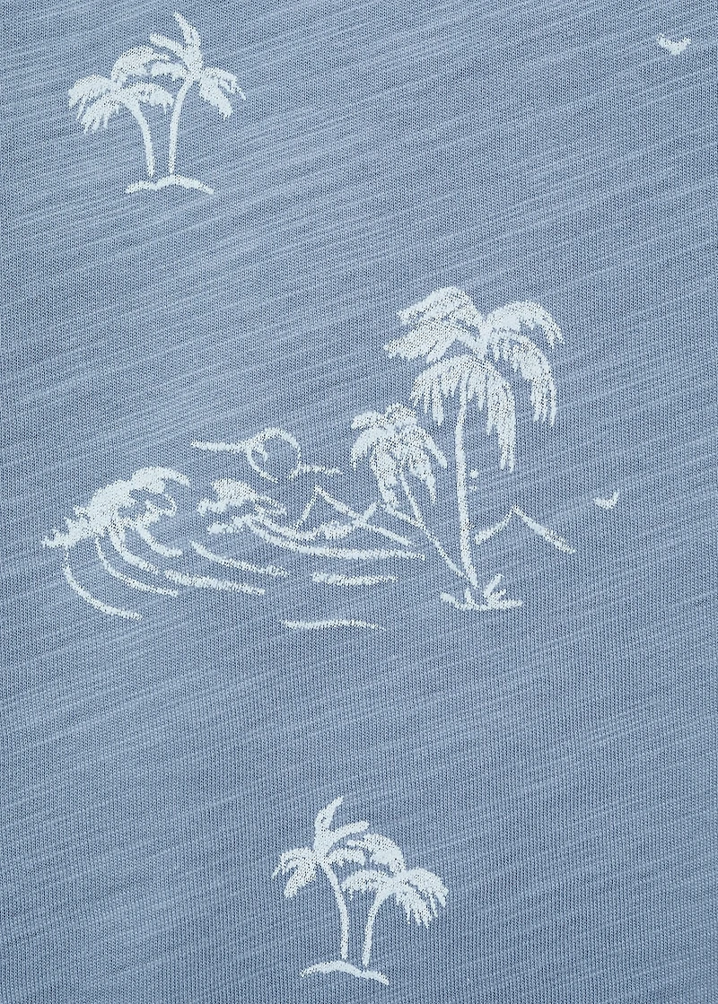 Palm print T-shirt