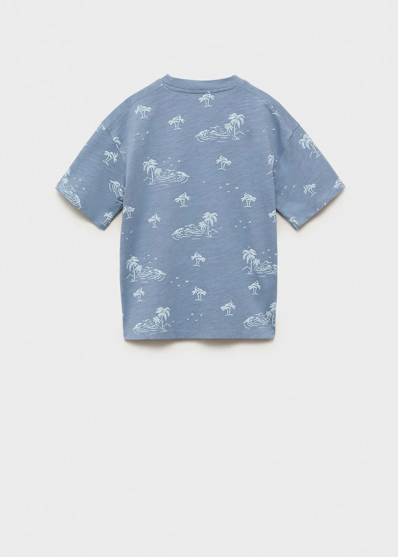 Palm print T-shirt