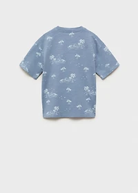 Palm print T-shirt