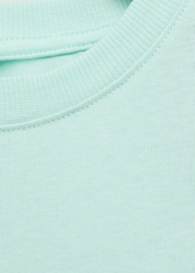 Chest-pocket printed T-shirt