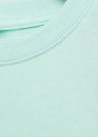 Chest-pocket printed T-shirt