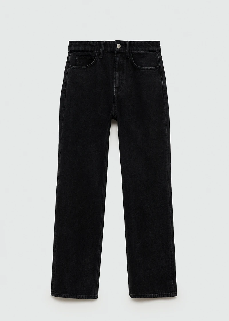Matilda medium-rise straight-fit jeans