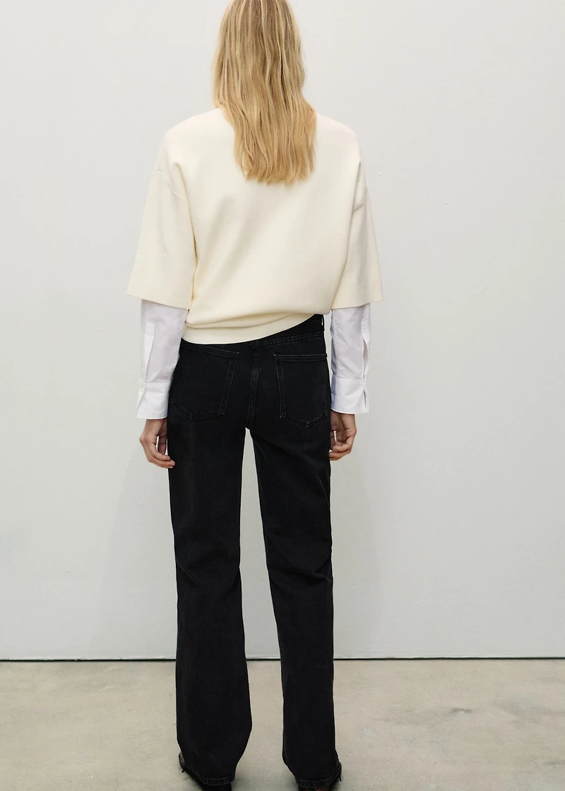 Matilda medium-rise straight-fit jeans