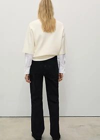 Matilda medium-rise straight-fit jeans