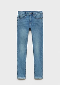 Push-up low-rise skinny jeans