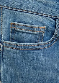 Push-up low-rise skinny jeans