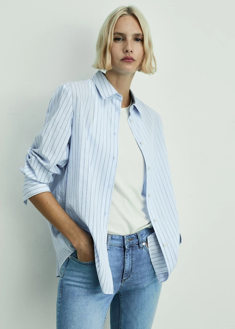 Push-up low-rise skinny jeans