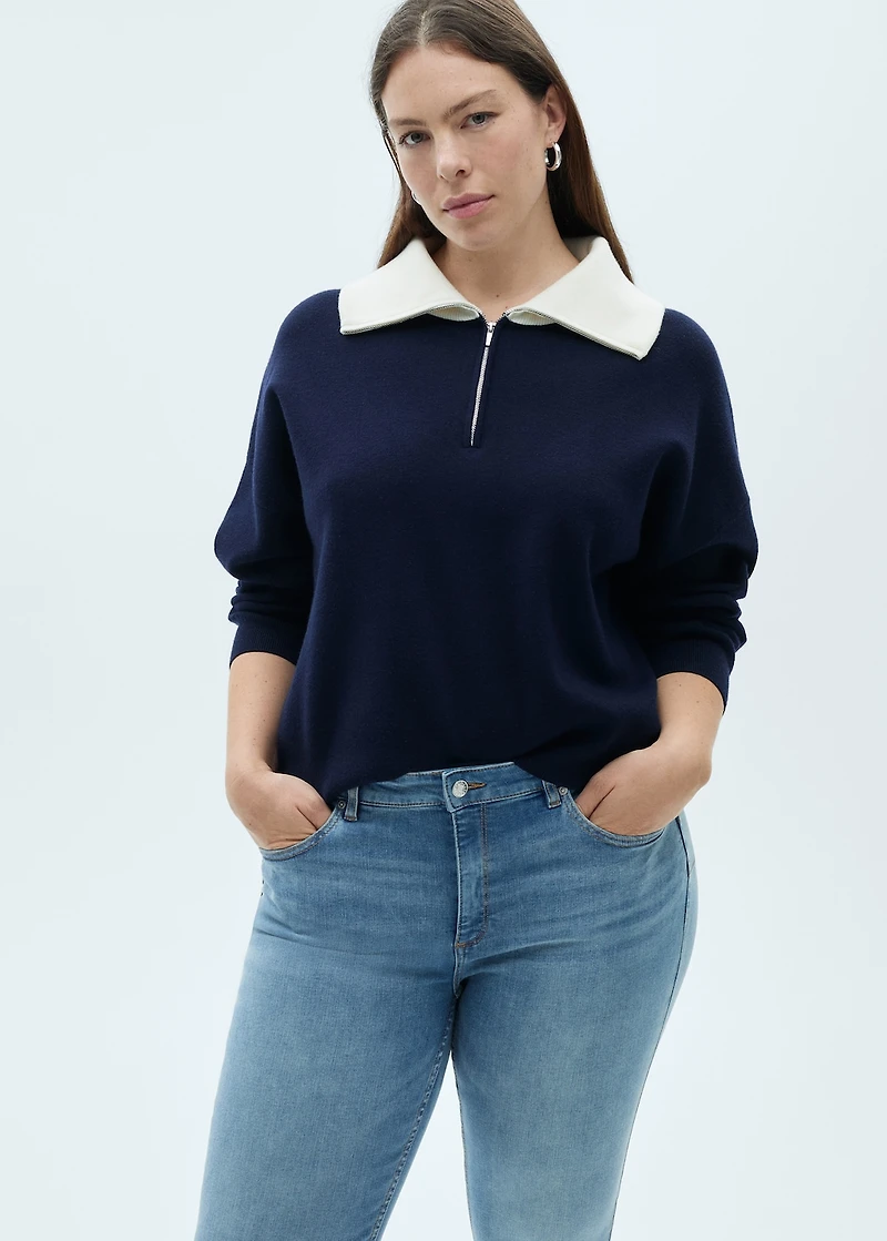 Push-up low-rise skinny jeans