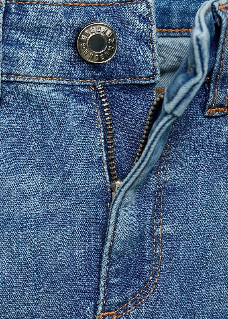 Push-up low-rise skinny jeans