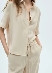 Straight suit trousers