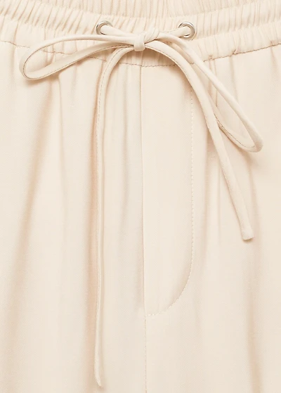 Straight suit trousers