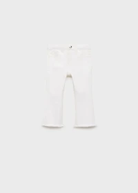 Frayed low-rise skinny jeans