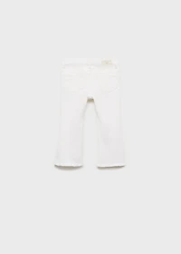 Frayed low-rise skinny jeans