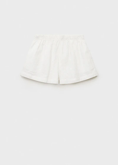 Elastic waist shorts