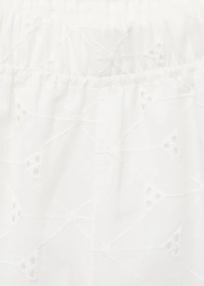 Elastic waist shorts