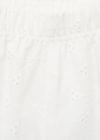 Elastic waist shorts