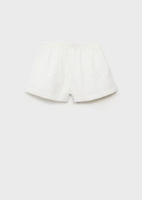 Elastic waist shorts