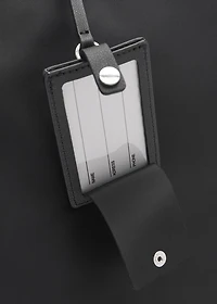 Large nylon shopper bag