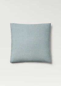 Two cotton waffle percale pillowcases 60x60 cm