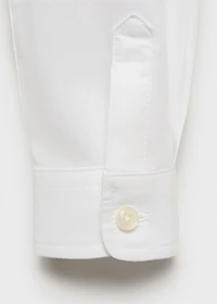 Cotton poplin shirt