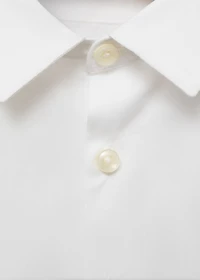 Cotton poplin shirt