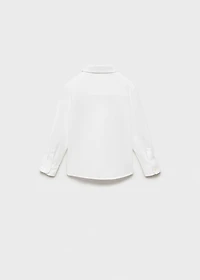 Cotton poplin shirt
