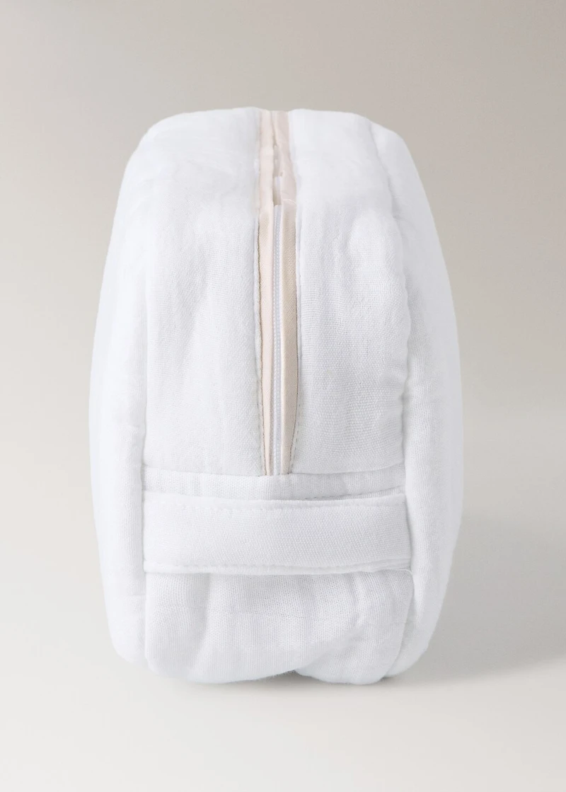 Children’s cotton gauze toiletry bag