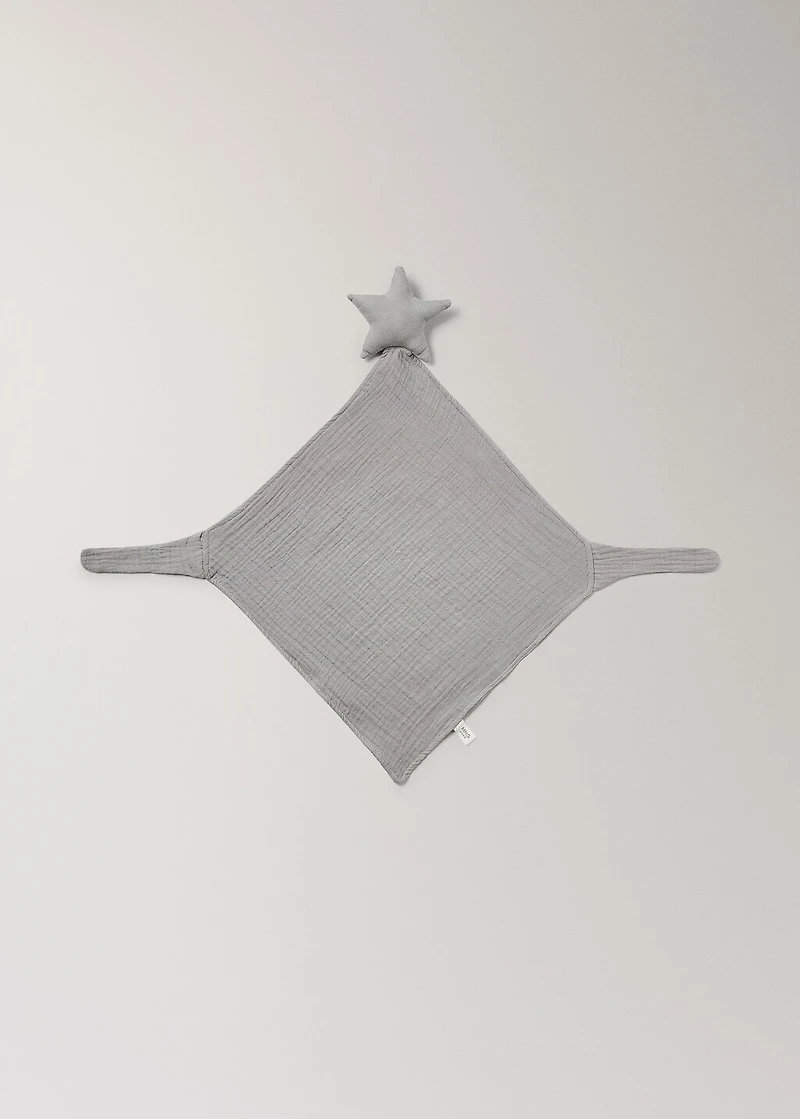 Baby comforter with star design