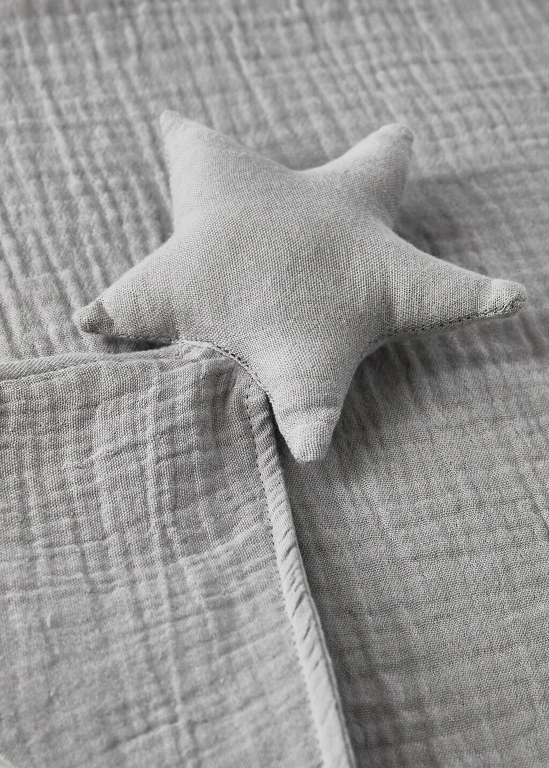 Baby comforter with star design