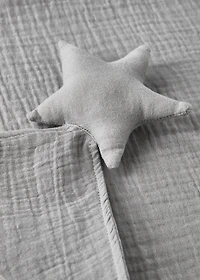 Baby comforter with star design