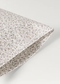 Cotton percale printed children's pillowcase 45x110 cm