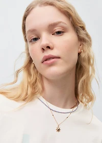 Message cotton T-shirt