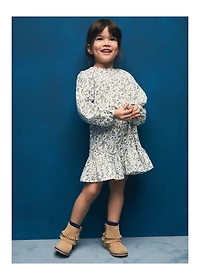 Printed cotton dress