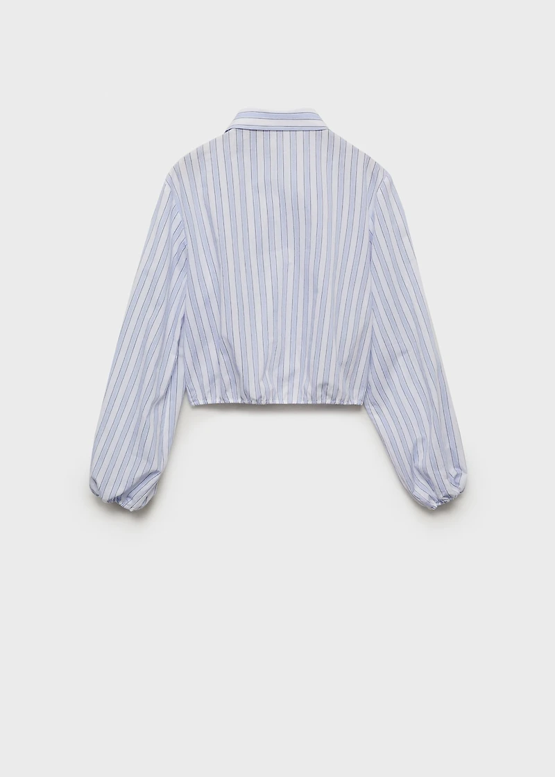 Shirt with adjustable waist