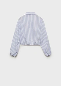 Shirt with adjustable waist