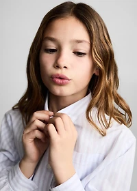 Pocket striped shirt