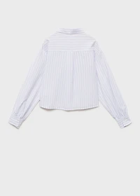 Pocket striped shirt