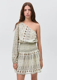 Short asymmetrical dress