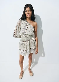 Short asymmetrical dress