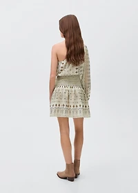 Short asymmetrical dress
