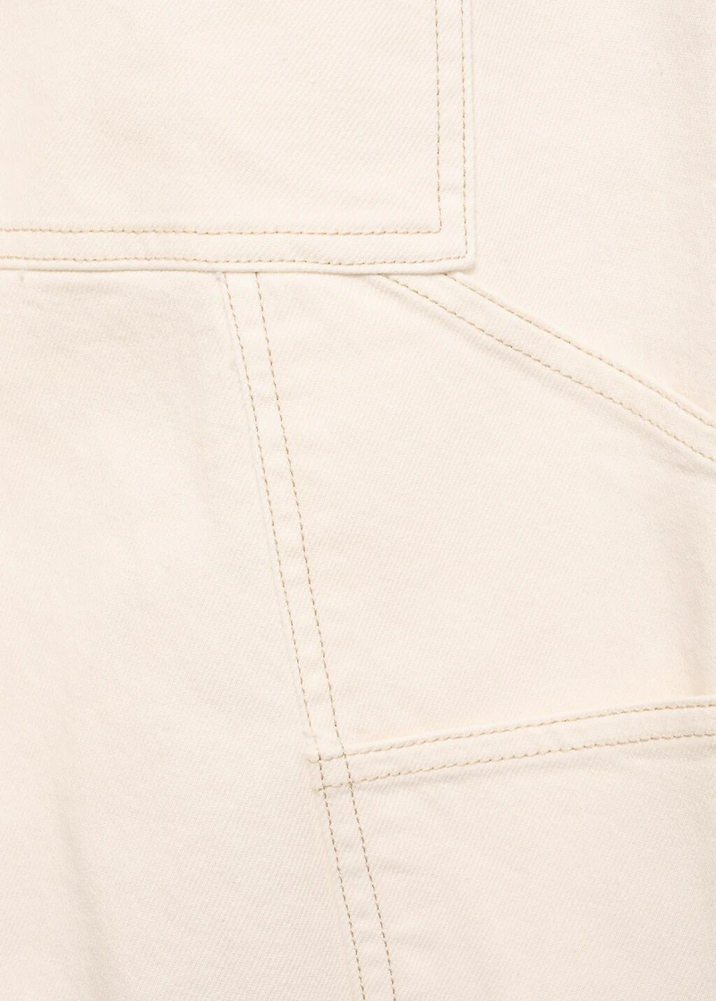 Maternity wide leg jeans