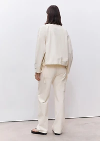 Maternity wide leg jeans